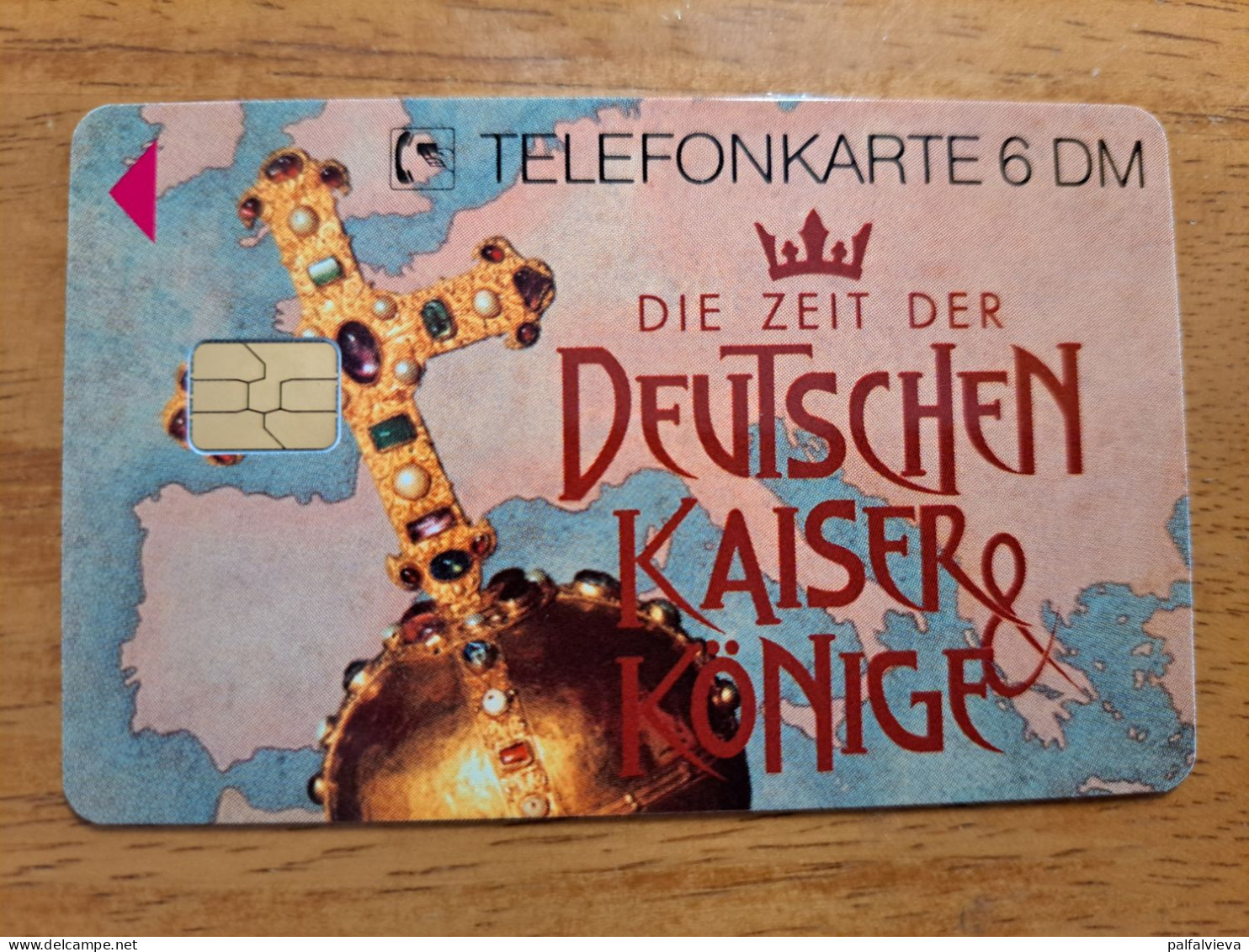 Phonecard Germany O 1827 10.95. Deutschen Kaiser & Könige 1.900 Ex. MINT IN FOLDER! - O-Series : Series Clientes Excluidos Servicio De Colección