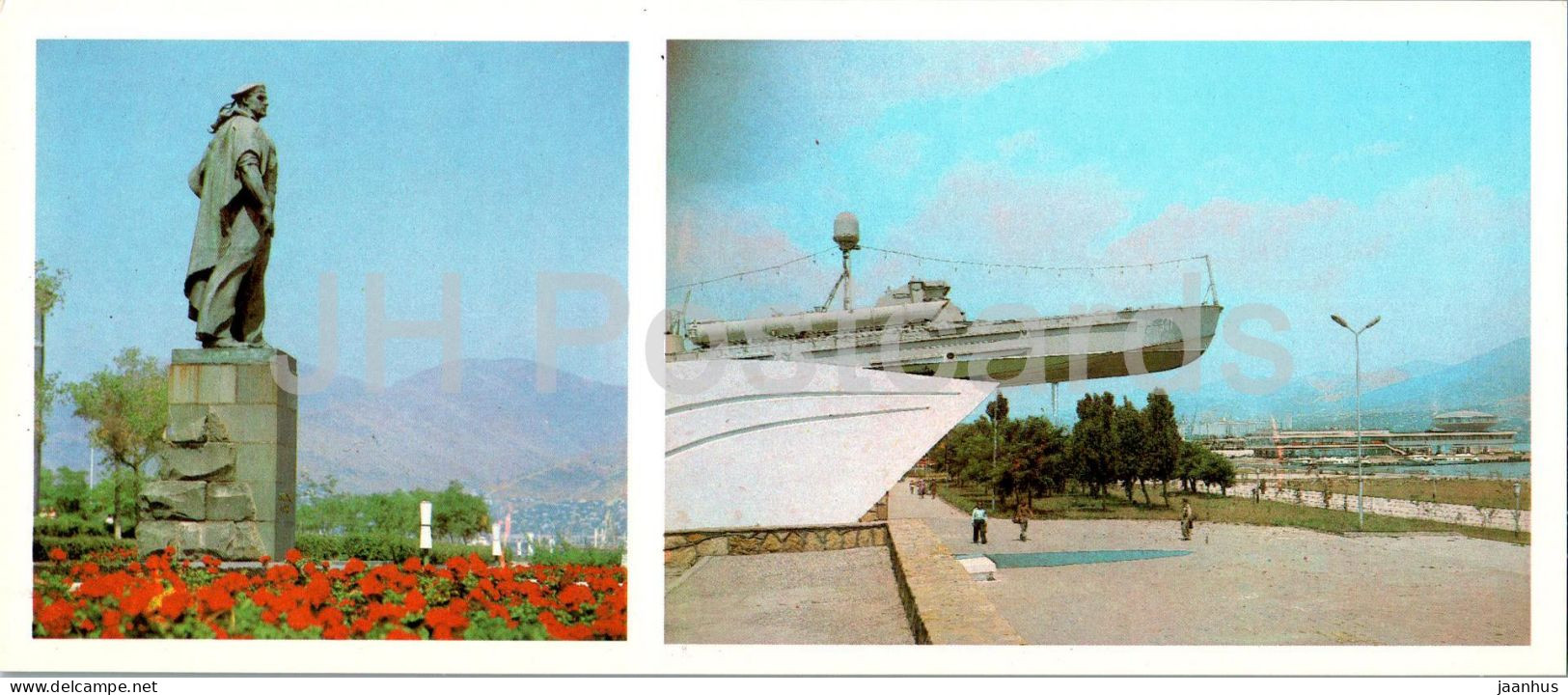 Novorossiysk - Monument To Unknow Sailor - Monument To The Heroic Black Sea Sailors - Boat - 1985 - Russia USSR - Unused - Rusland