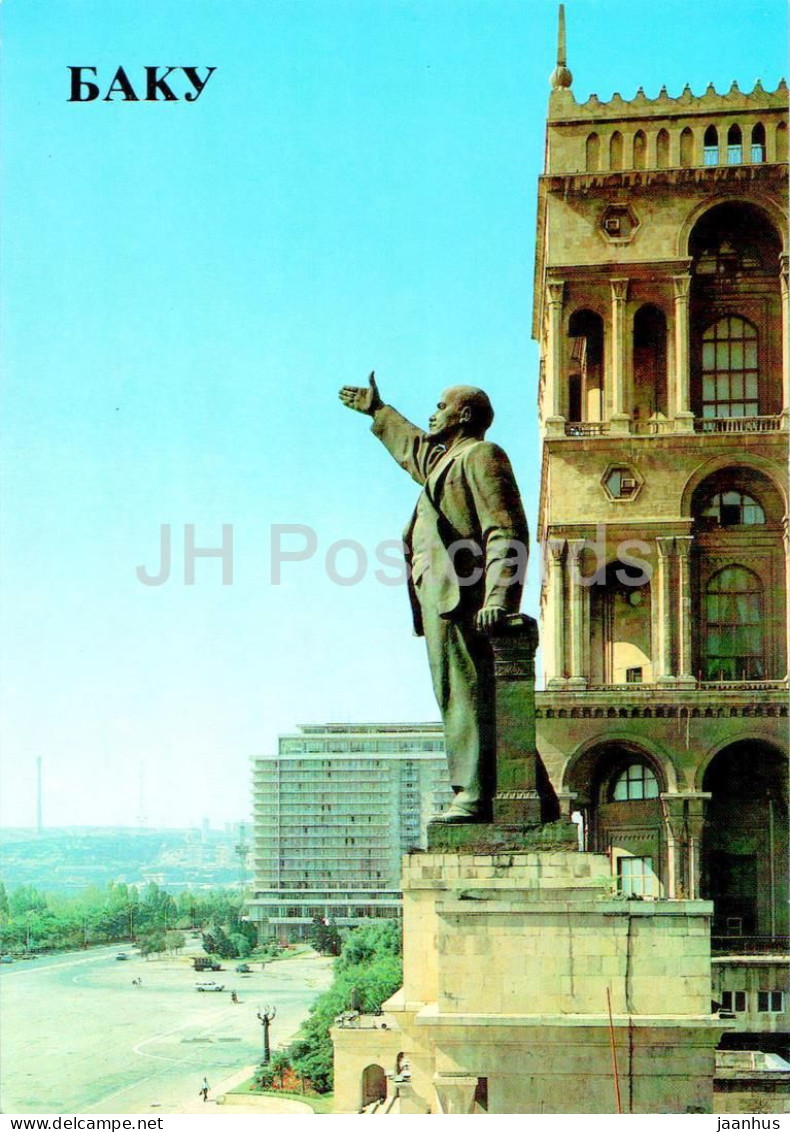 Baku - Monument To Lenin - 1985 - Azerbaijan USSR - Unused - Aserbaidschan