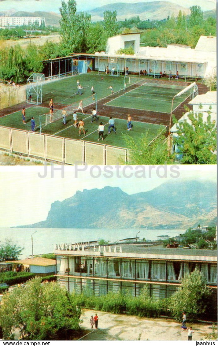Koktebel - Planerskoye - Sports Ground Of The Camp Site Primorye - Volleyball - Crimea - 1980 - Ukraine USSR - Unused - Oekraïne