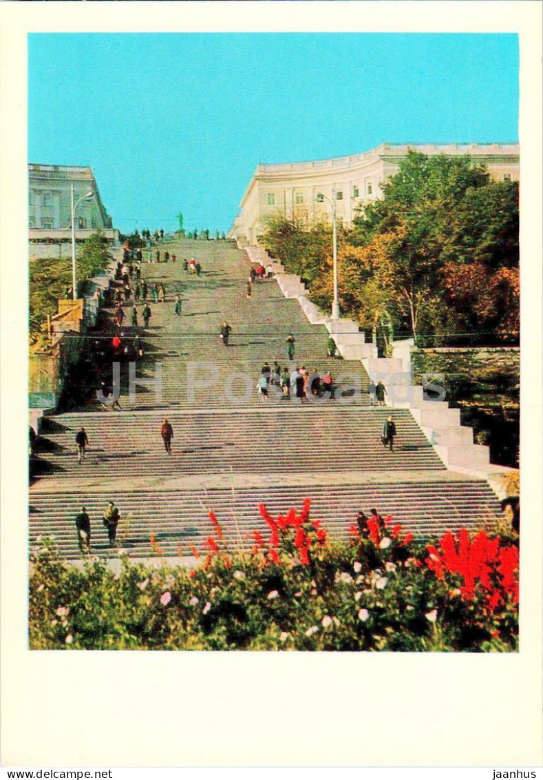 Odessa - Odesa - The Potemkin Stairs - 1970 - Ukraine USSR - Unused - Ukraine