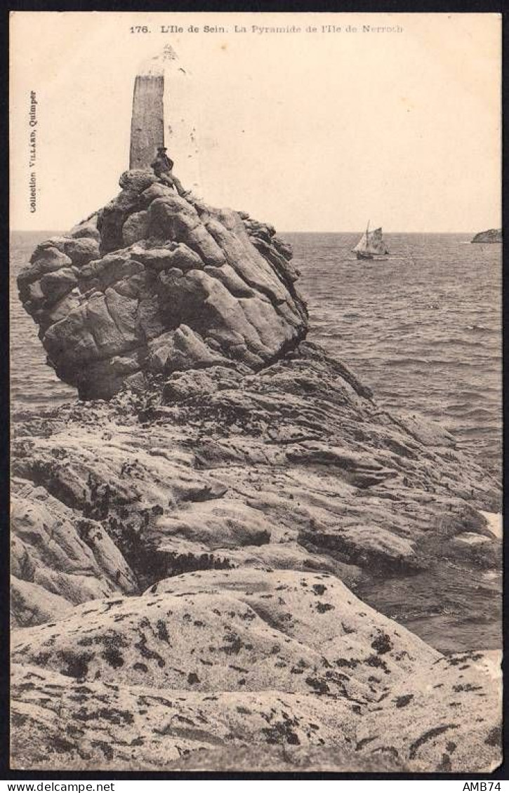 29-0050 - Carte Postale FINISTERE (29) -L'ILE DE SEIN - La Pyramide De L'île De Nerroth - Ile De Sein