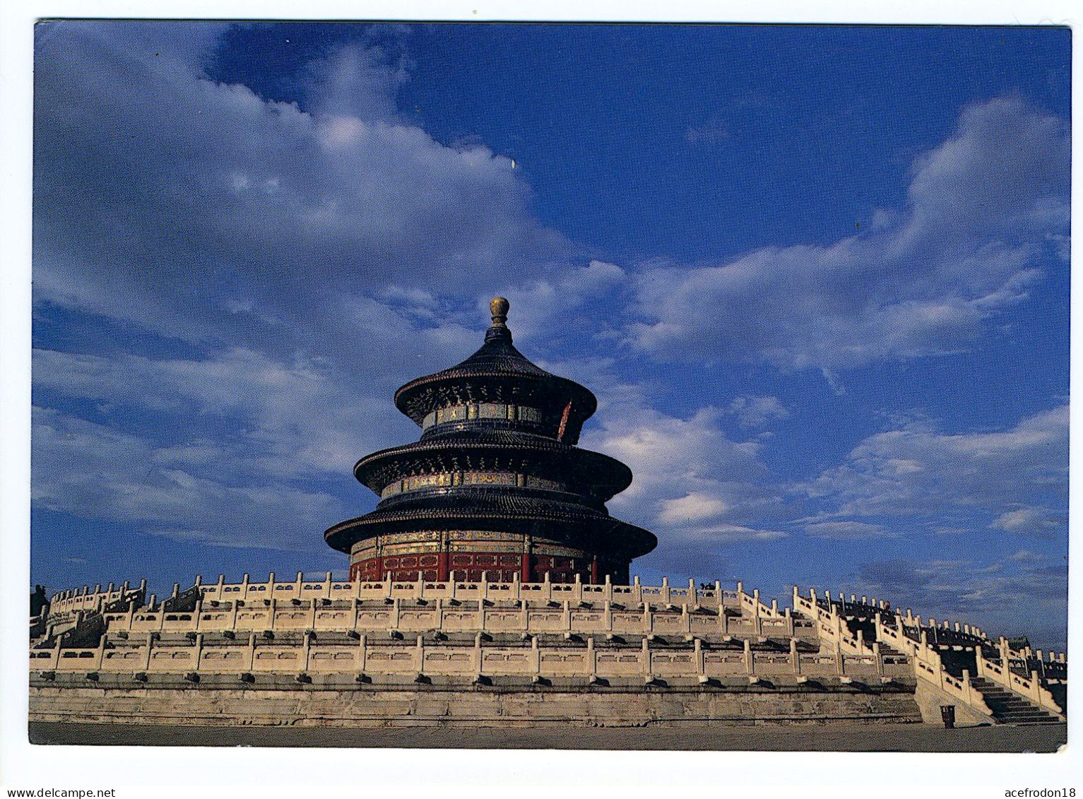 Pékin - Le Temple Du Ciel - Chine