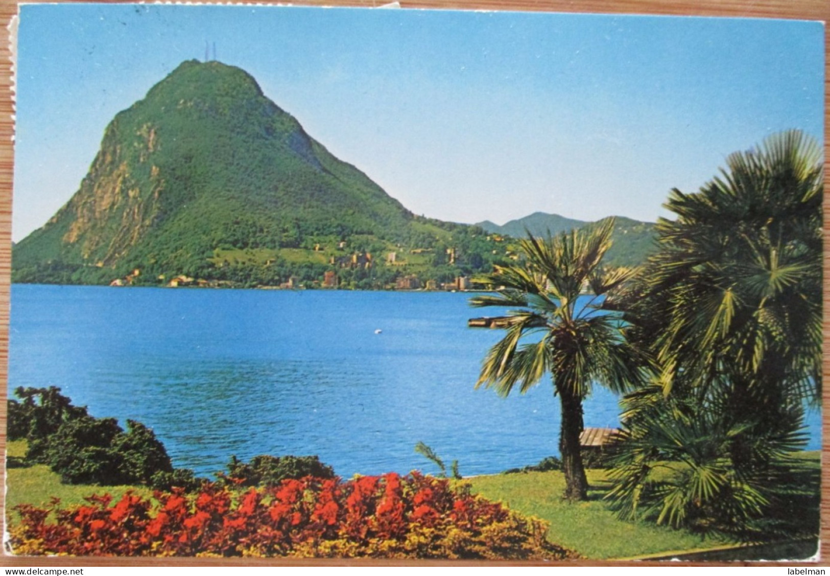 SWITZERLAND SWISS SCHWEIZ LUGANO MT SALVATORE POSTCARD ANSICHTSKARTE CARTOLINA PHOTO CARTE POSTALE PC POSTKARTE CARD - Saint-Prex