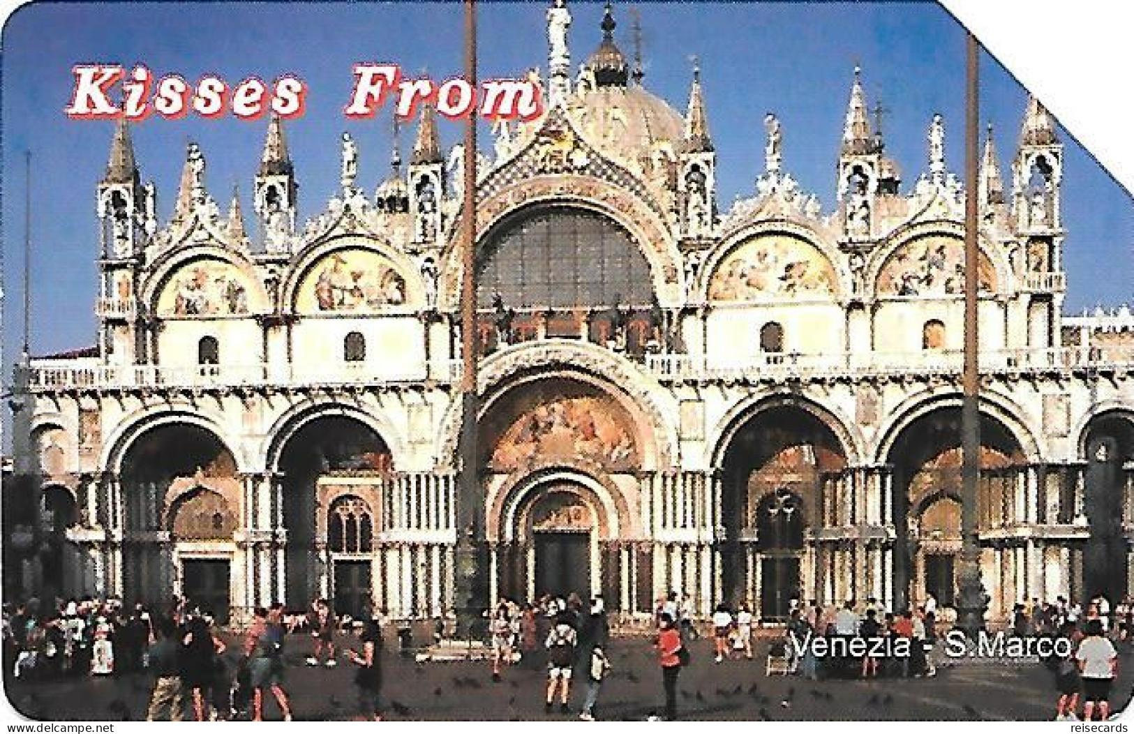 Italy: Telecom Italia Value € - Kisses From Venezia, San Marco - Openbare Reclame