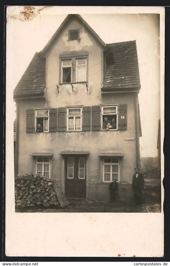 Foto-AK Balingen, Gebäude In Der Lindenstrasse  - Balingen