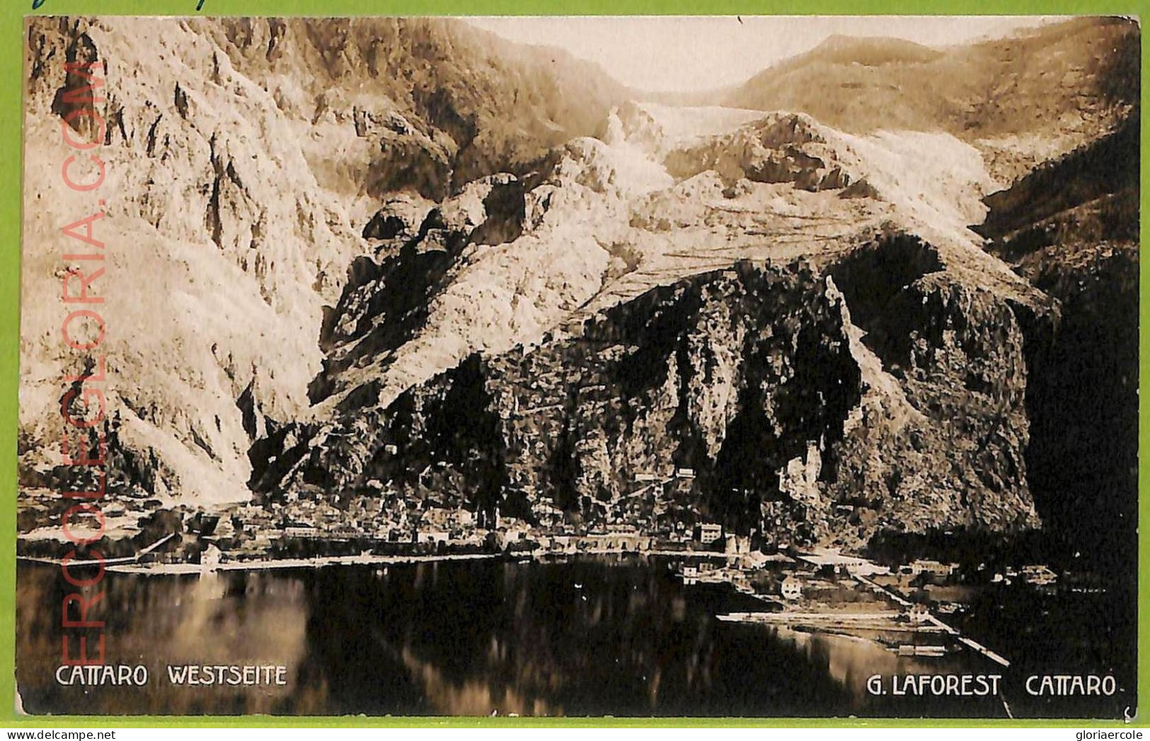 Ae9706 -  MONTENEGRO - VINTAGE POSTCARD - Cattaro - Montenegro