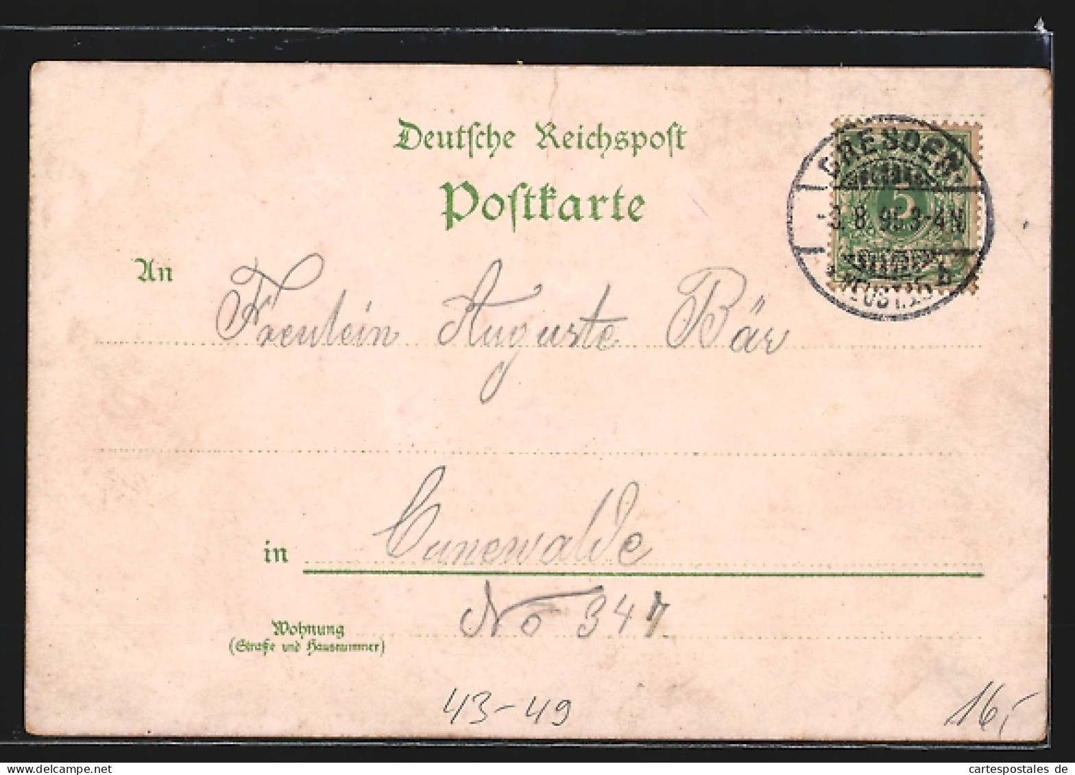 Vorläufer-Lithographie Dresden, 1895, Dresdener Vogelwiese, Schankmagd Mit Bier  - Sonstige & Ohne Zuordnung