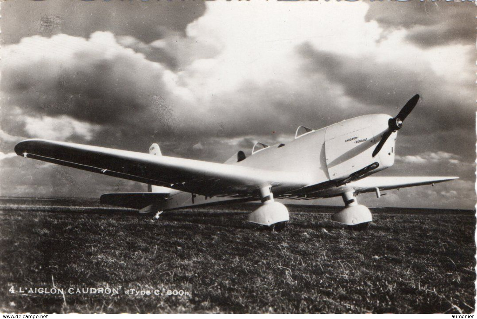 Avion  L'AIGLON CAUDRON " Type C.600 " - 1946-....: Modern Era