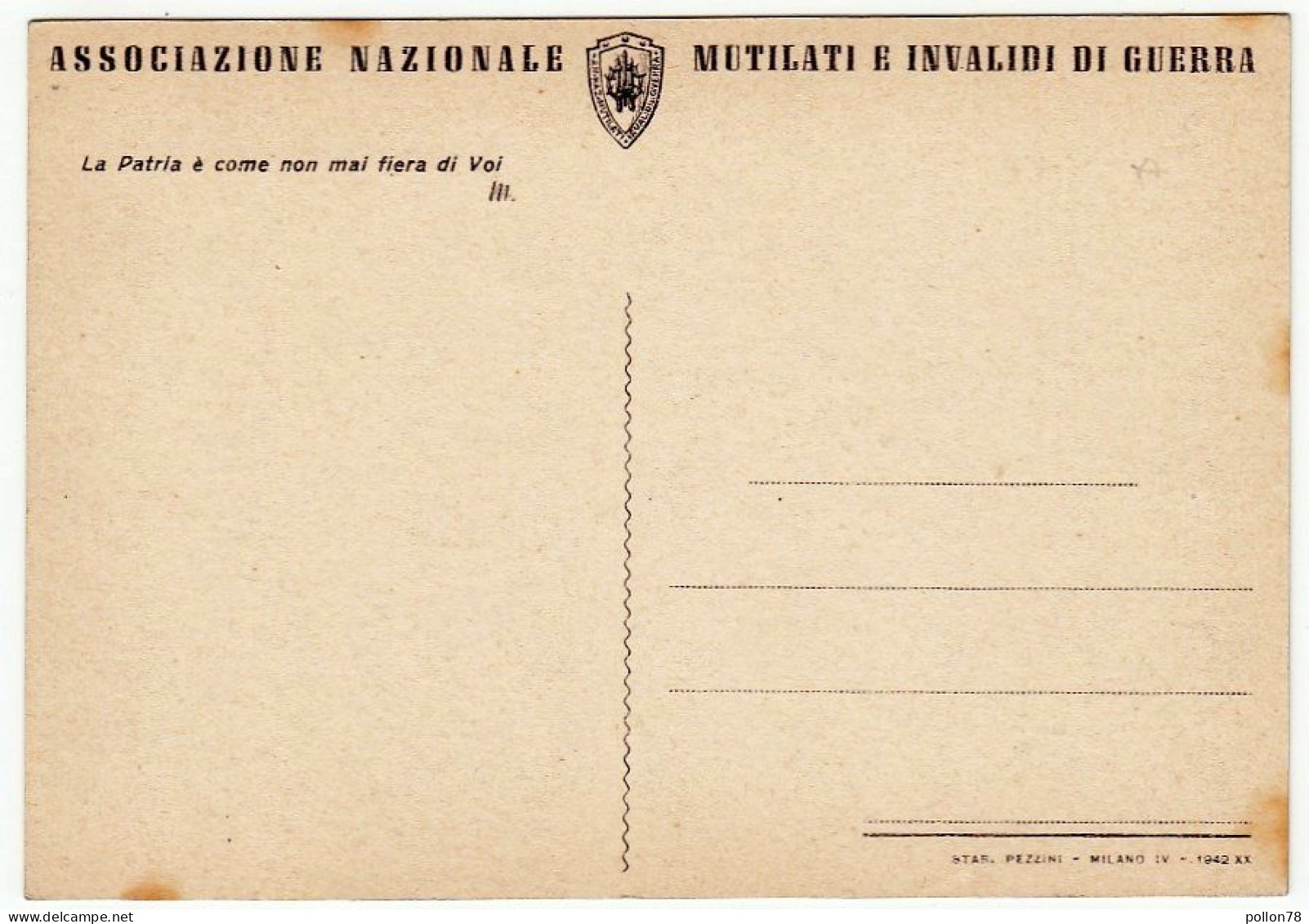 MILITARI - IL FANTE E IL LEGIONARIO - A. G. SANTAGATA - Edita Nel 1942 - Vedi Retro - Uniformi