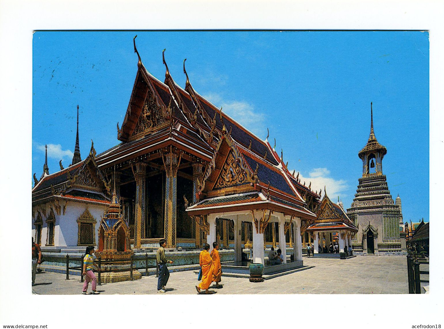 Bangkok - Emerald Buddha Temple - Thaïlande