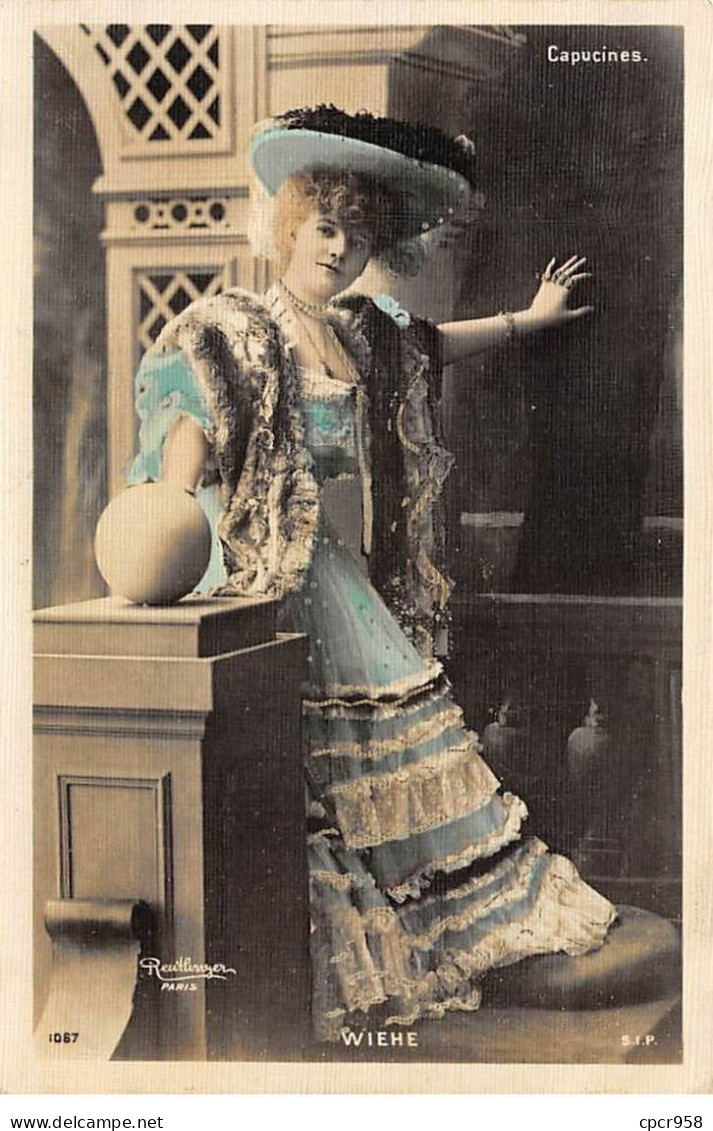 Spectacle - N°91027 - Actrice - Wiehe - Capucines - Reutlinger - Artistes