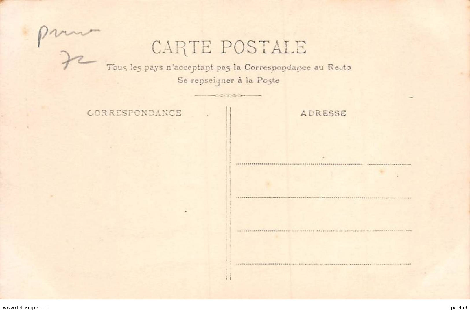 Prénom - N°90974 - Louis - Je Pense à Vous - Portrait D'un Homme Dans Un Médaillon - Voornamen