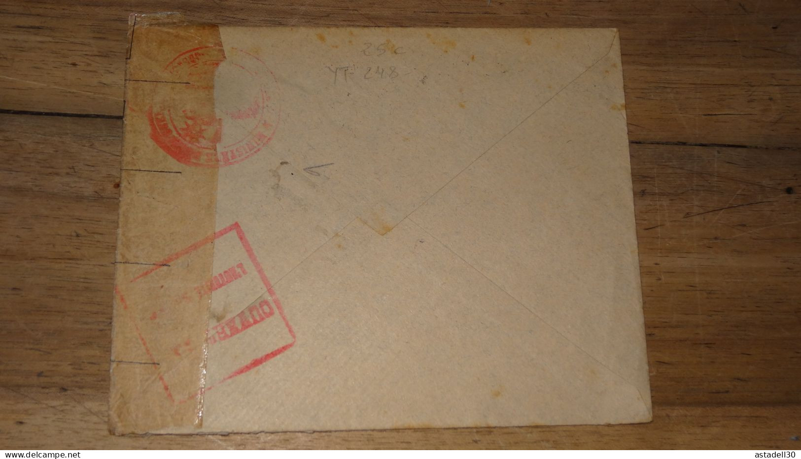 Enveloppe ESPAGNE, Barcelona, Censure - 1915  ......... Boite1 ...... 240424-149 - Brieven En Documenten