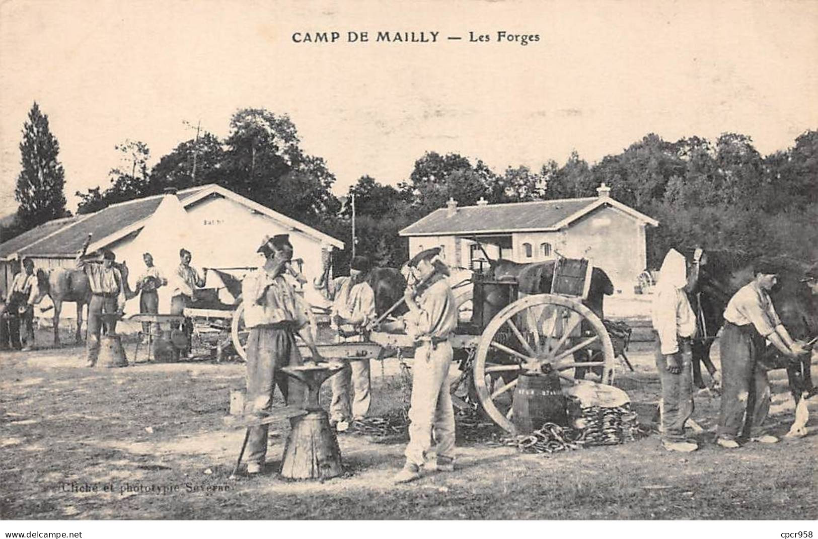 Métiers - N°90923 - Camp De Mailly - Les Forges - Craft