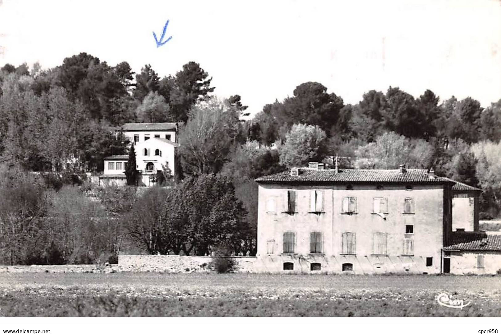 13. San67909. Les Milles. Chateau De La Pioline Et Val Cros. N°. Edition Combier. Fleche. Cpsm 9X14 Cm. - Other & Unclassified
