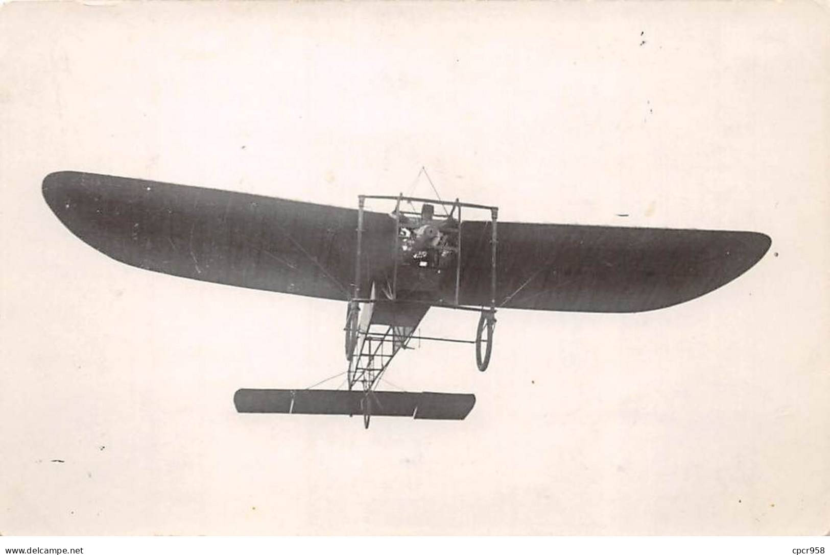 Aviation - N°90744 - Blériot Dans Un Avion Le 25  Juillet 1909 - Carte Photo - ....-1914: Precursores