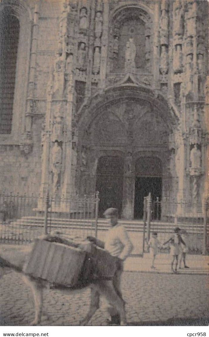 Portugal - N°90668 - LISBOA - Entrée De L'Eglise Des Géronimos - Carte Photo - Lisboa