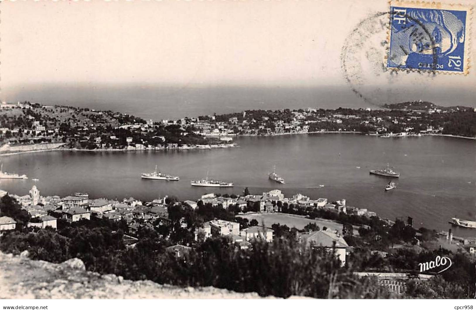 06. San67863. Villefranche Sur Mer. Panorama. N°883. Edition Gaignaert . Cpsm 9X14 Cm. - Villefranche-sur-Mer