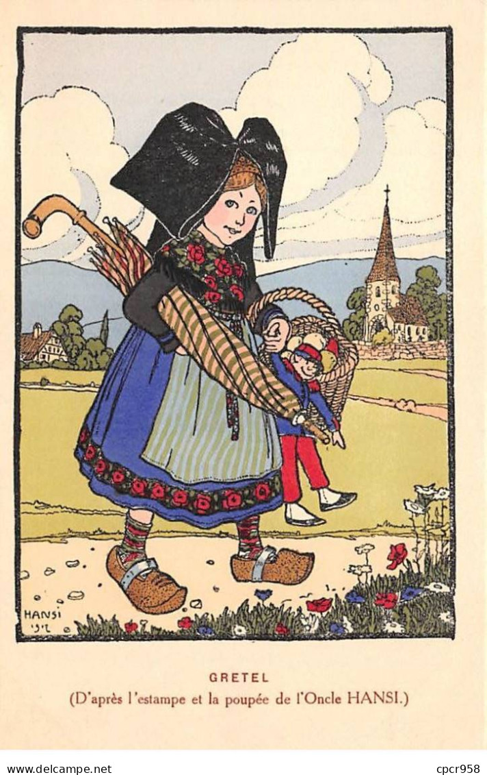 Illustrateur - N°91839 - Hansi - Gretel (D'après L'estampe Et La Poupée De L'Oncle Hansi) - N°30 - Hansi