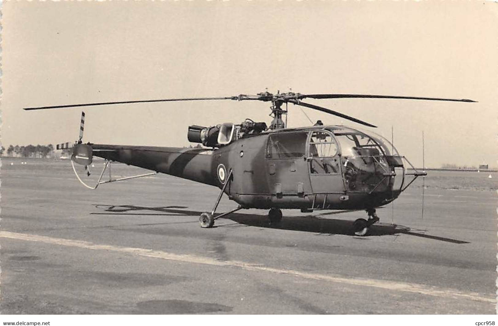 Aviation - N°91676 - Hélicoptère - Carte Photo - Helicópteros