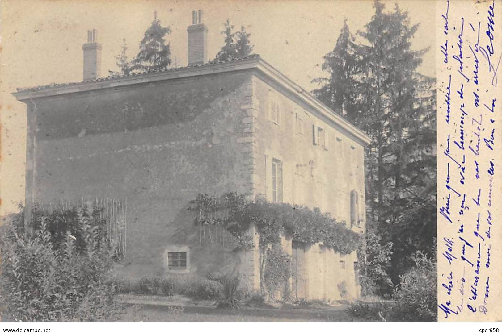 69 - N°91453 - LYON - Une Maison - Carte Photo - Lyon 1