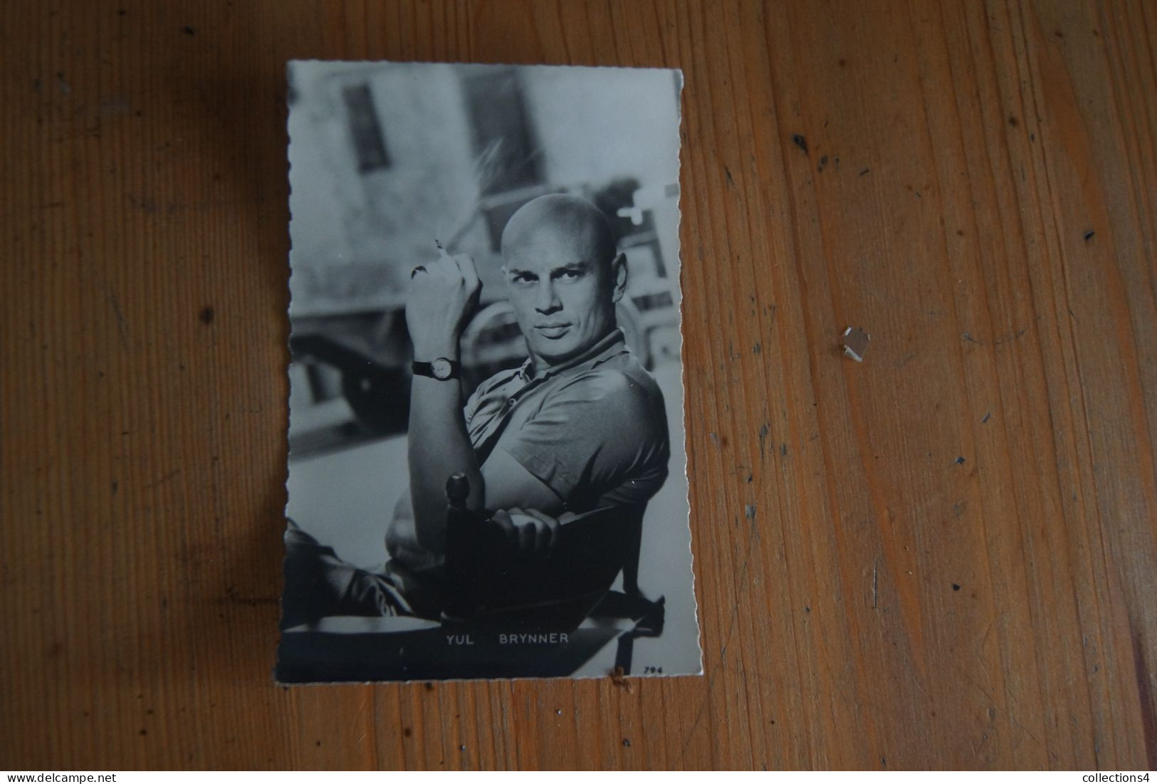 YUL BRYNNER CARTE POSTALE - Autres Formats