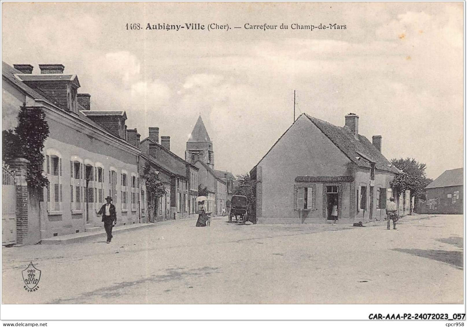 CAR-AAAP2-18-0110 - AUBIGNY-VILLE - Carrefour Du Champ-de-mars - Aubigny Sur Nere