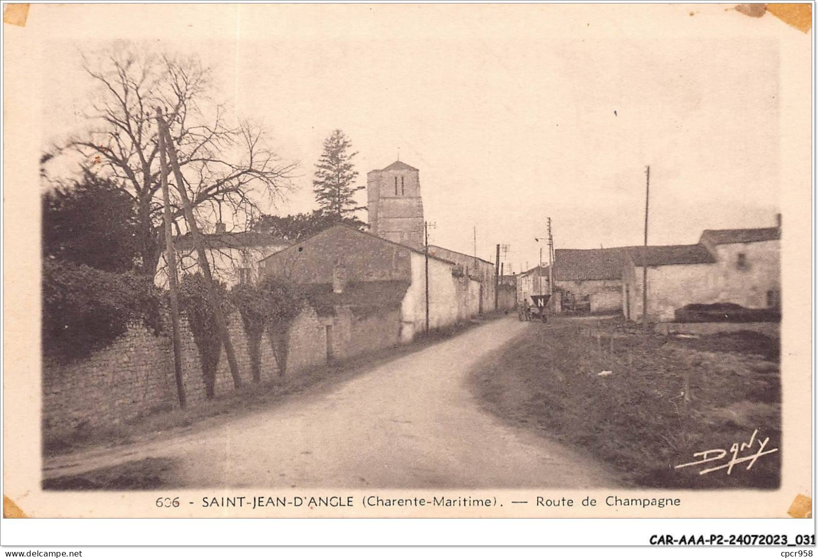 CAR-AAAP2-17-0097 - SAINT-JEAN-D'ANGLE - Route De Champagne - Saint-Jean-d'Angely