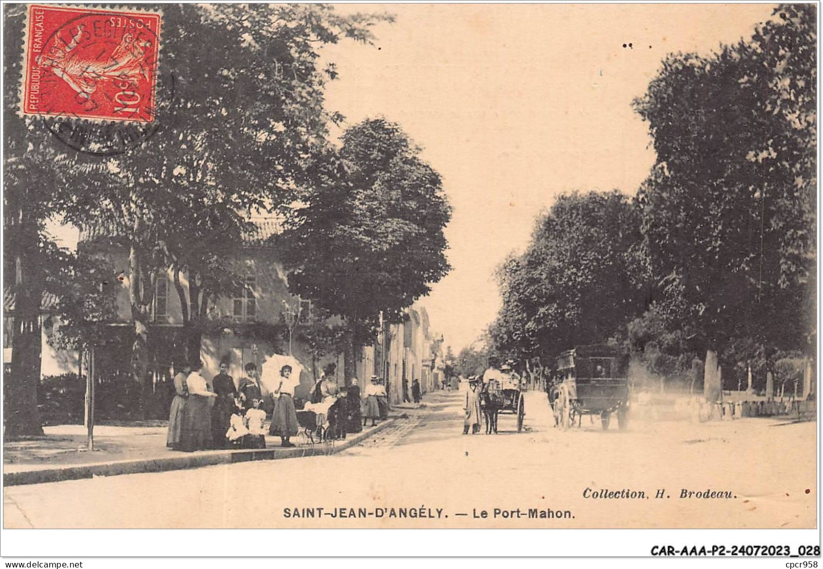 CAR-AAAP2-17-0095 - SAINT-JEAN-D'ANGELY - Le Port-mahon - Saint-Jean-d'Angely