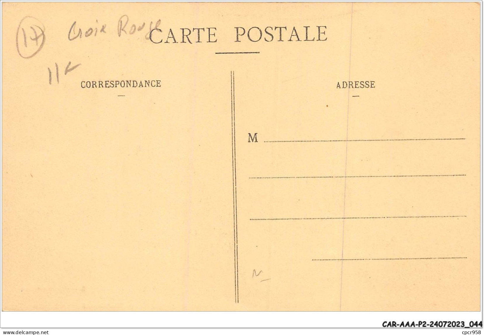 CAR-AAAP2-17-0103 - TONNAY-CHARENTE - Union Femmes De France - Col. Militaire - Croix Rouge - Sonstige & Ohne Zuordnung