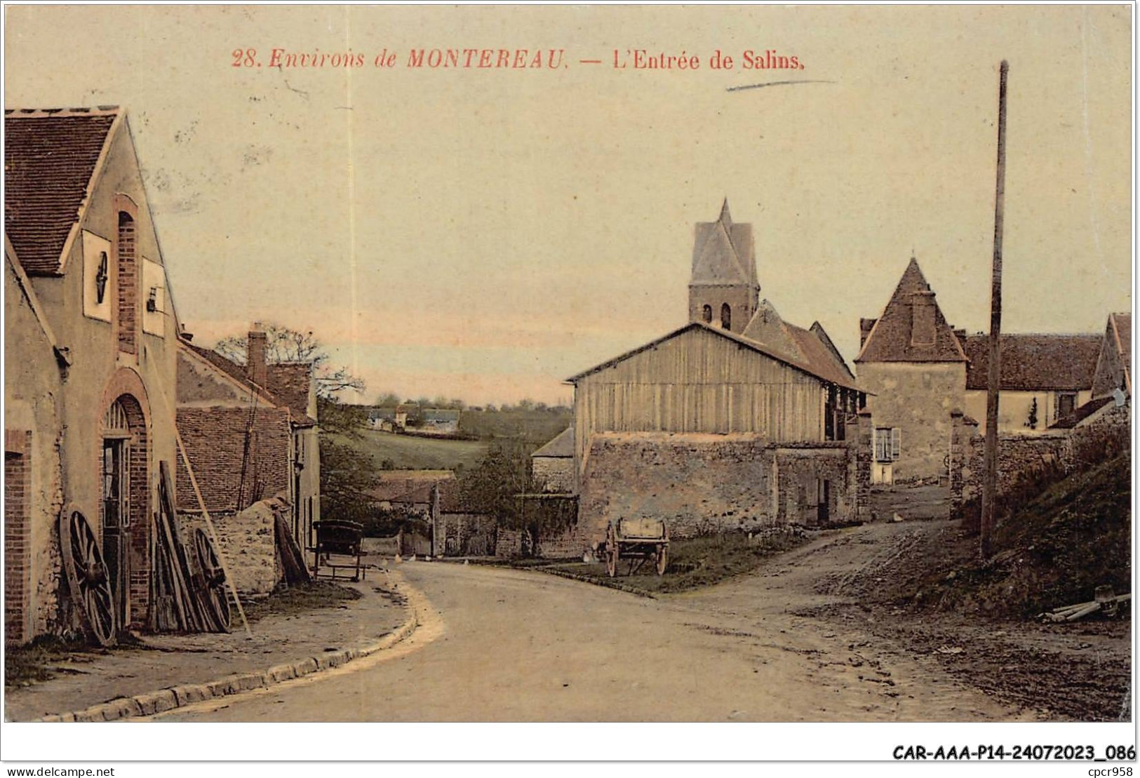 CAR-AAAP14-77-1053 -  MONTEREAU - L'Entrée De Salins - Montereau