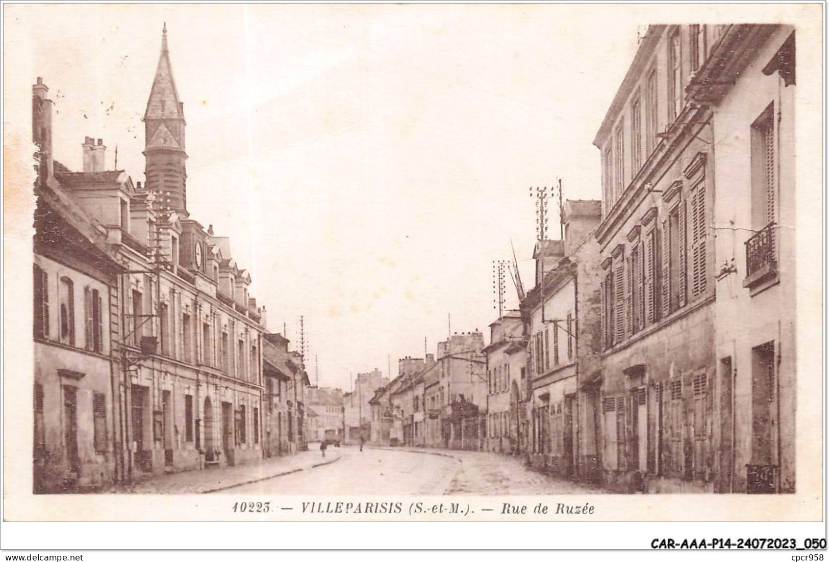 CAR-AAAP14-77-1035 - VILLEPARISIS - Rue De Ruzée - Carte Vendue En L'etat - Villeparisis
