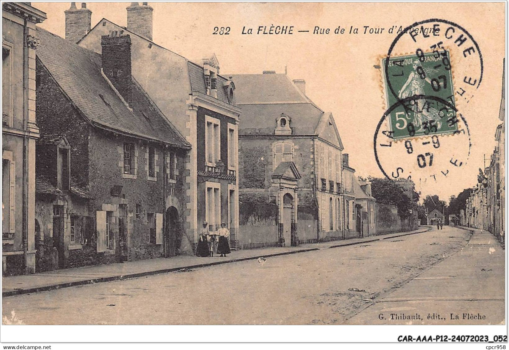 CAR-AAAP12-72-0887 - LA FLECHE - Rue De La Tour D'auvergne - La Fleche