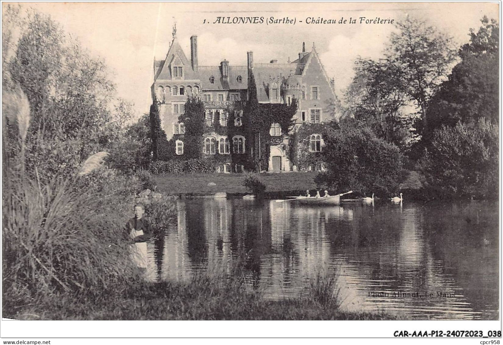 CAR-AAAP12-72-0880 - ALLONNES - Chateau De La Foreterie  - Allonnes