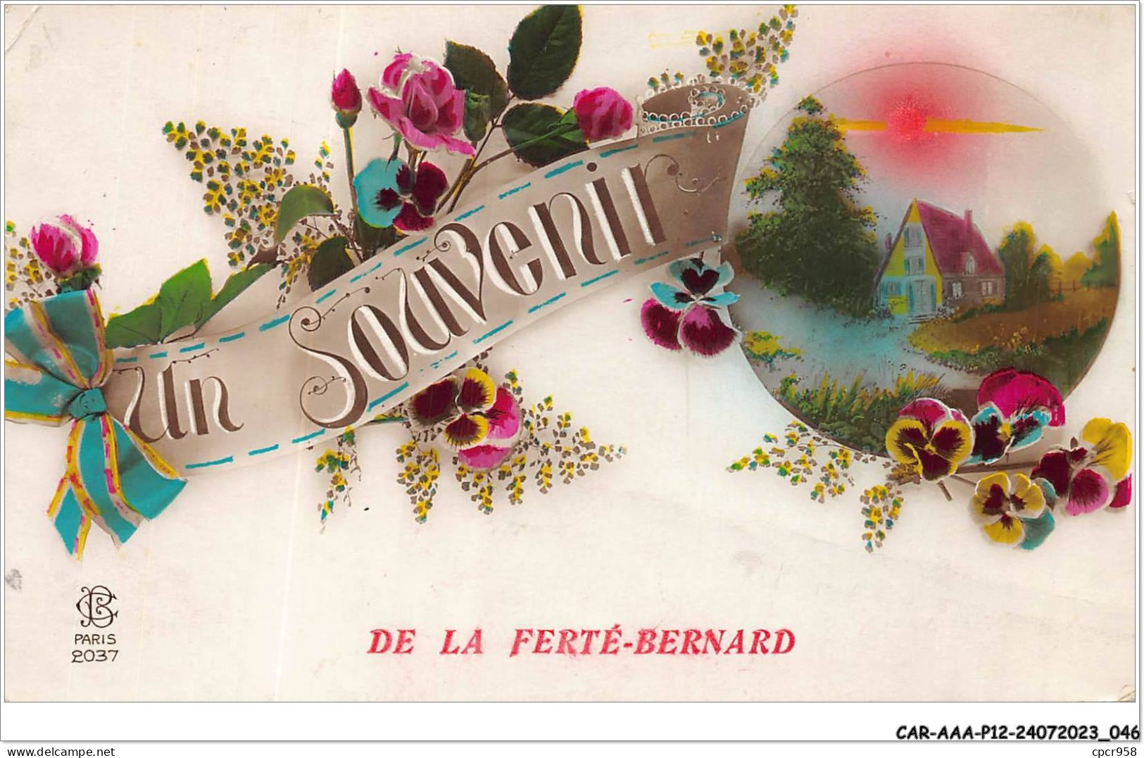 CAR-AAAP12-72-0884 - Un Souvenir De LA FERTE BERNARD  - La Ferte Bernard