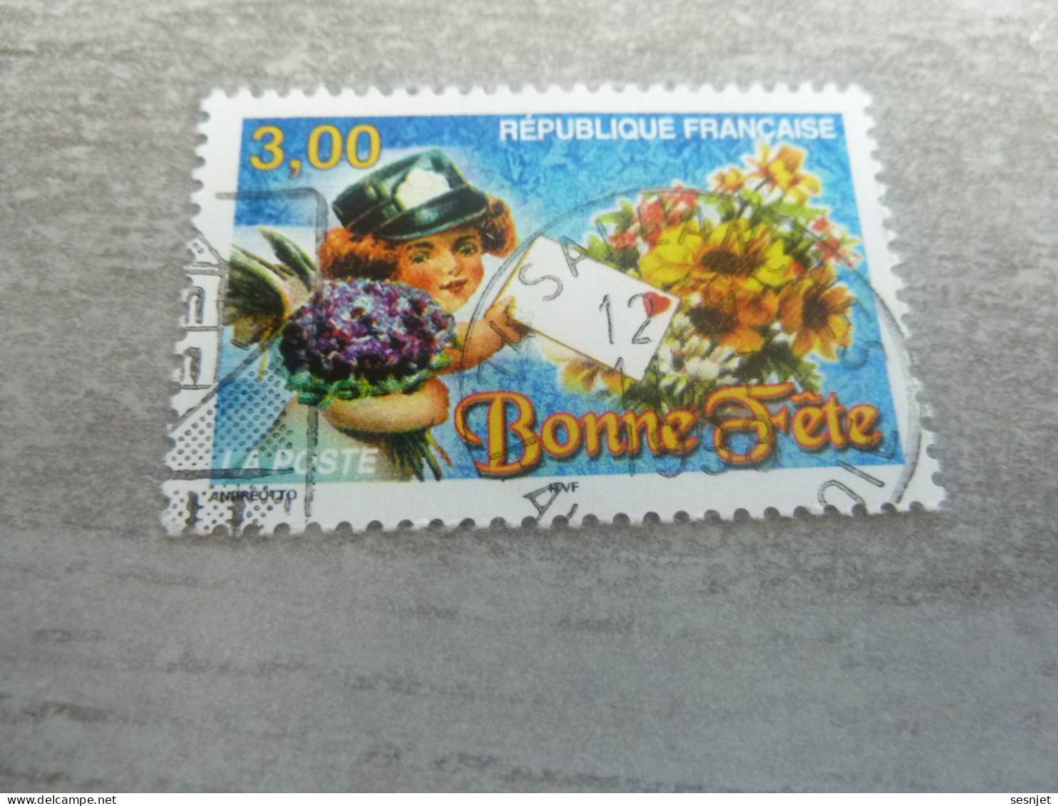 Bonne Fête - Timbres De Souhaits - 3f. - Yt 3133 - Multicolore - Oblitéré - Année 1998 - - Gebruikt