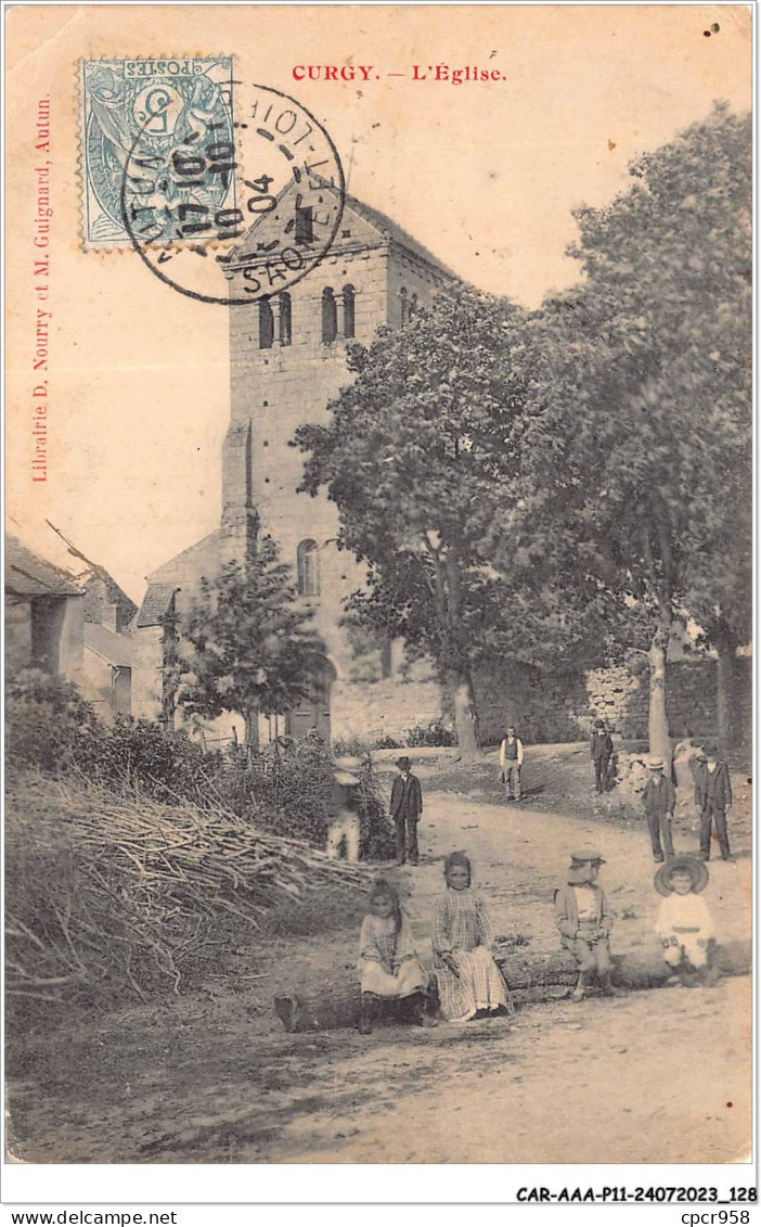 CAR-AAAP11-71-0840 - CURGY - L'église - Sonstige & Ohne Zuordnung