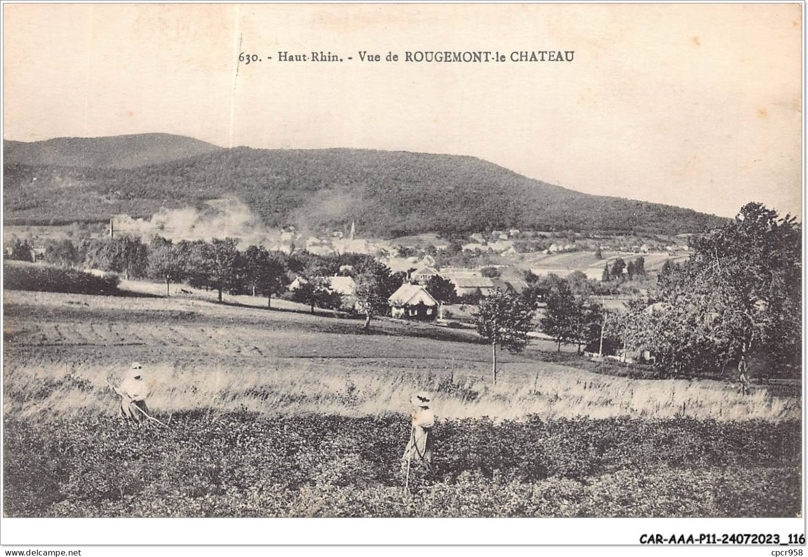 CAR-AAAP11-68-0834 - Vue De ROUGEMONT-LE-CHATEAU - Autres & Non Classés