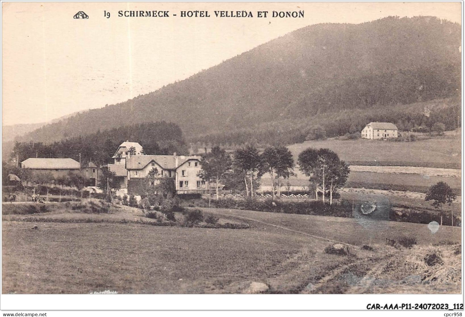 CAR-AAAP11-67-0832 - SCHIRMECK - Hotel Velleda Et Donon - Schirmeck