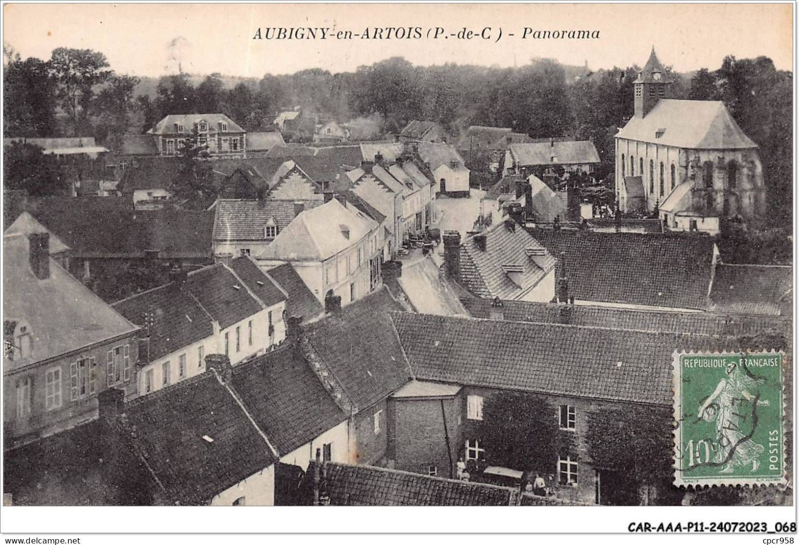 CAR-AAAP11-62-0810 - AUBIGNY-EN-ARTOIS - Panorama - Aubigny En Artois