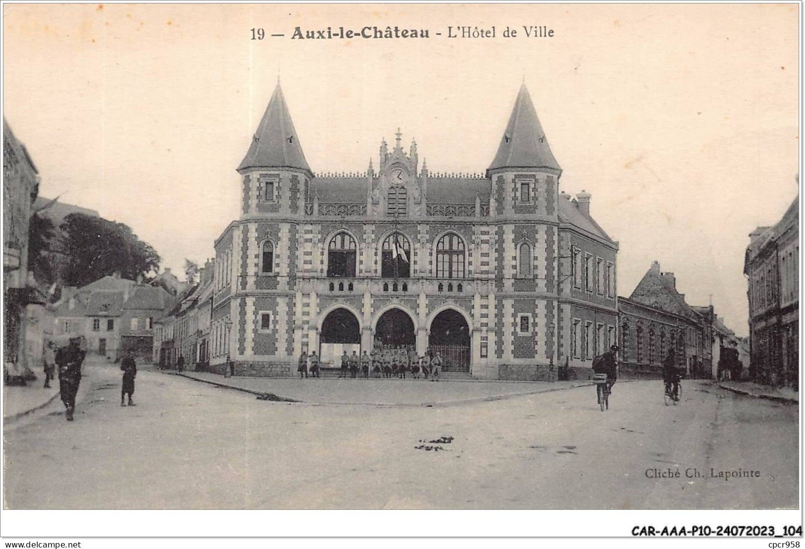 CAR-AAAP10-62-0740 - AUXI-LE-CHATEAU - L'hotel De Ville - Auxi Le Chateau