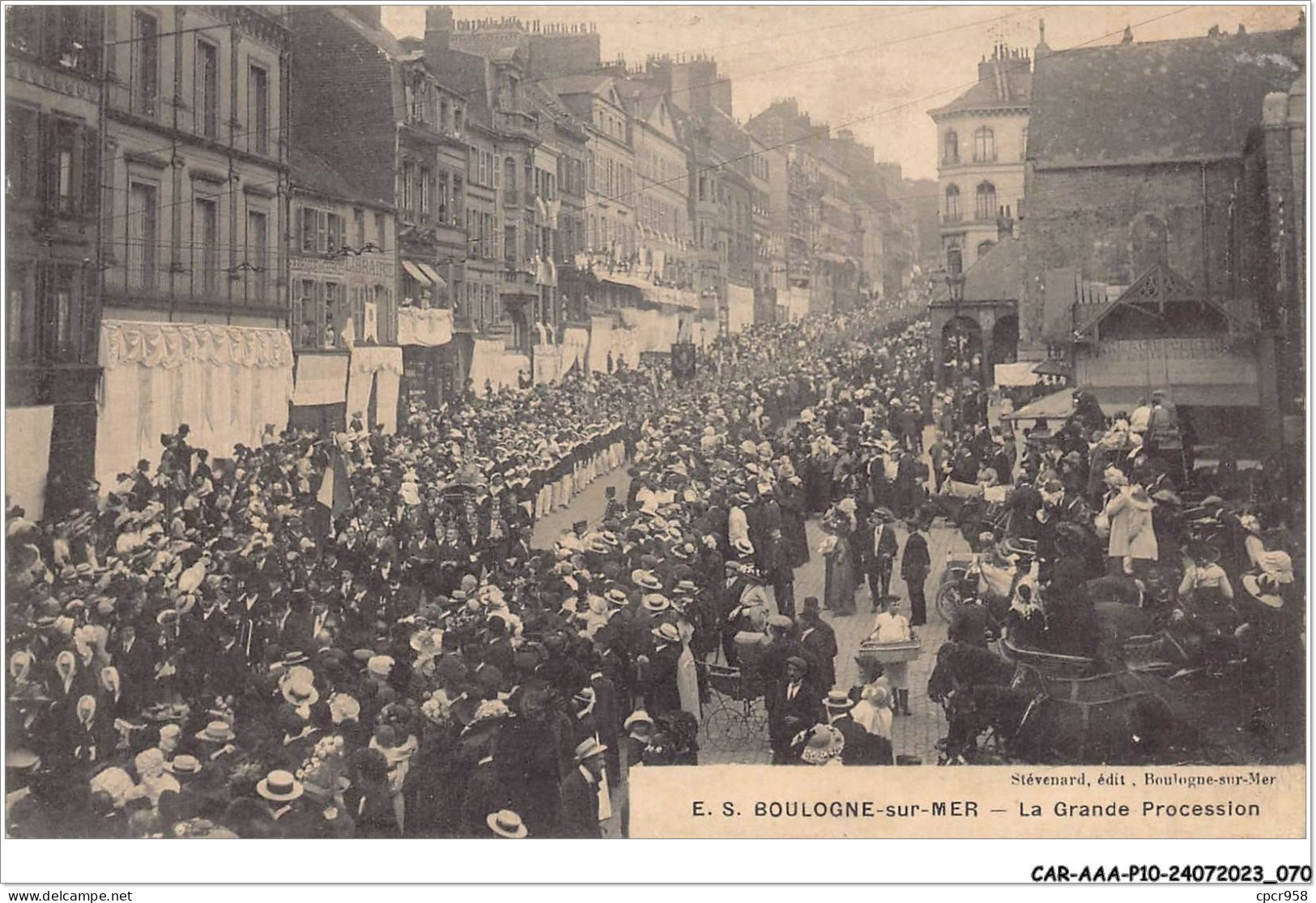 CAR-AAAP10-62-0723 - BOULOGNE-SUR-MER - La Grande Procession - Boulogne Sur Mer