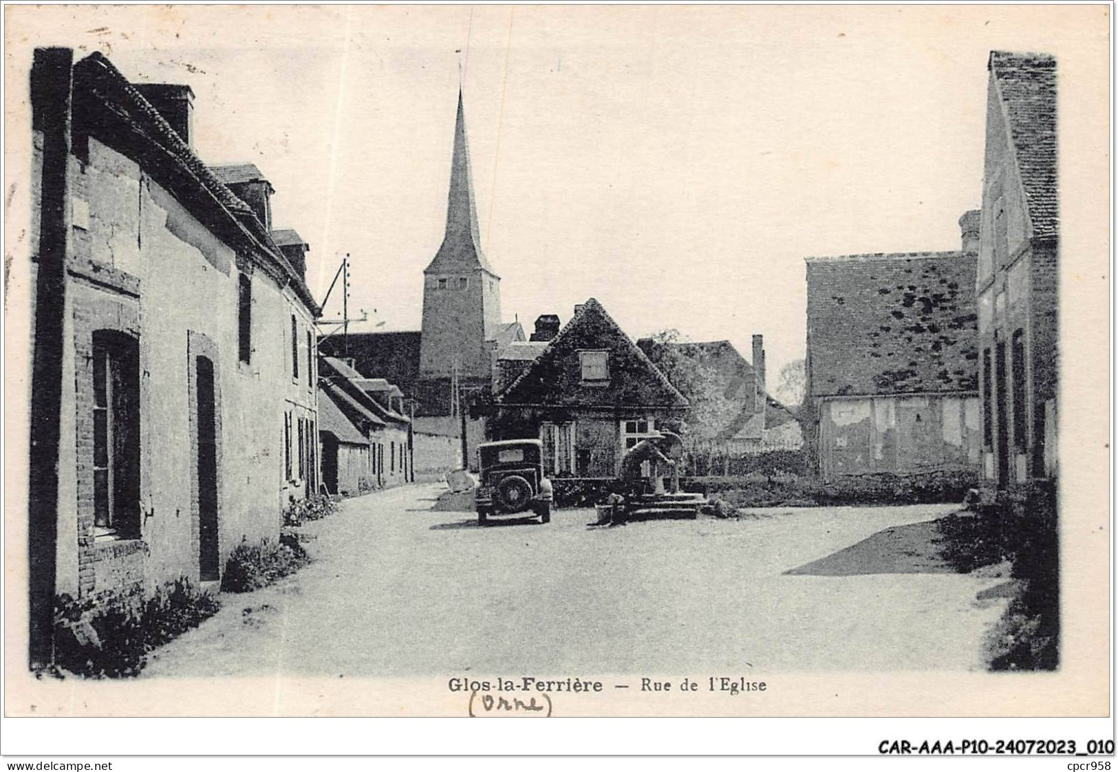 CAR-AAAP10-61-0693 - GLOS-DE-FERRIERE - Rue De L'église - Other & Unclassified