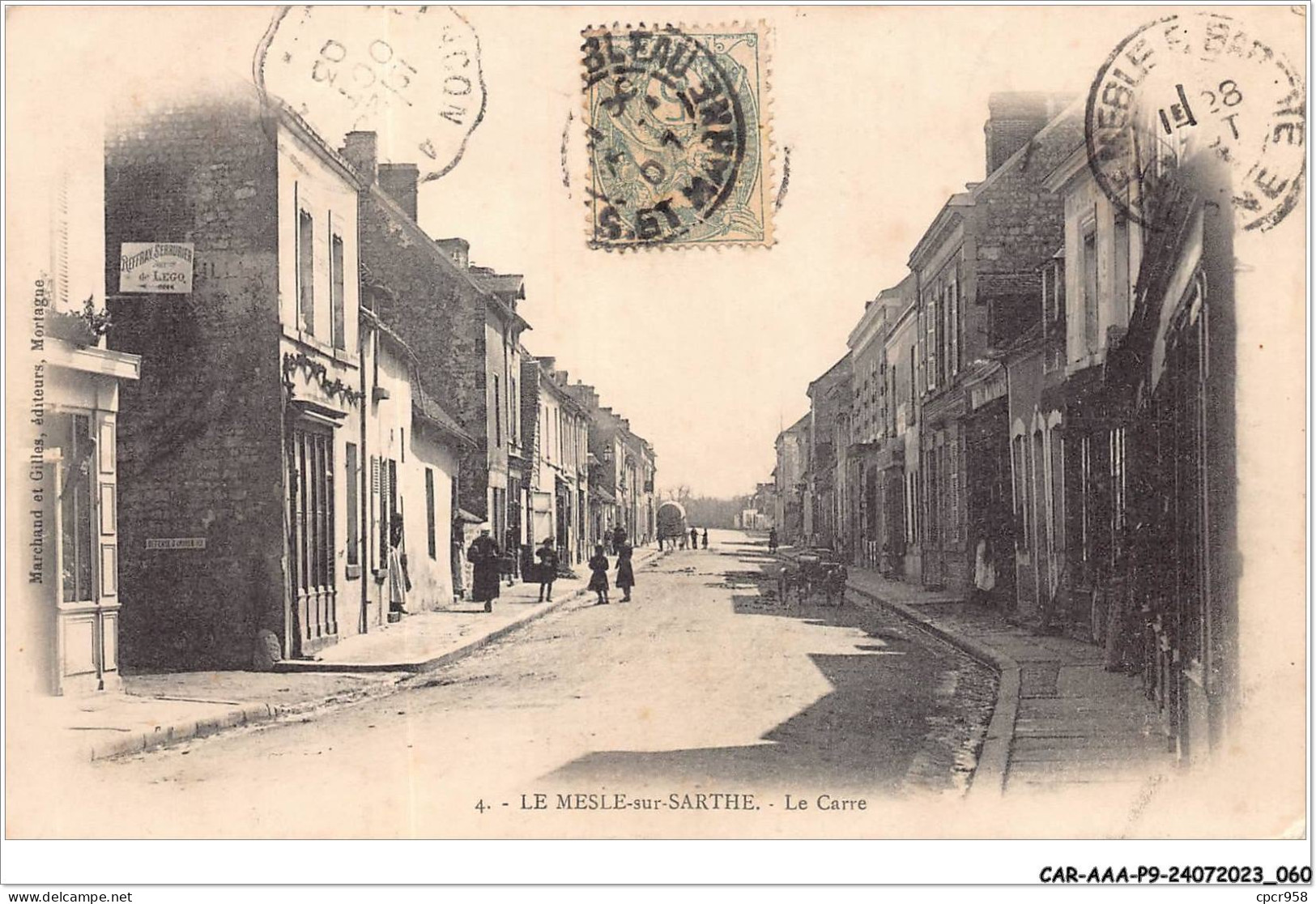 CAR-AAAP9-61-0638 - LE-MESTE-SUR-SARTHE - La Gare - Other & Unclassified