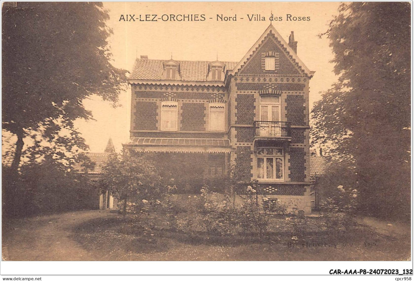 CAR-AAAP8-59-0598 - AIX LEZ ORCHIES - Nord - Villa Des Roses - Orchies