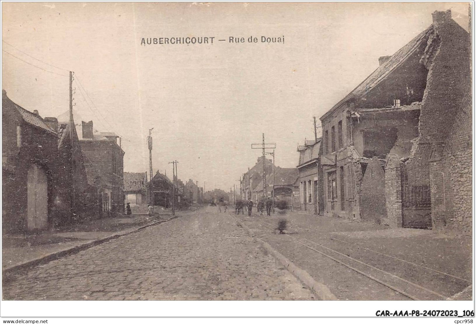 CAR-AAAP8-59-0585 - AUBERCHICOURT - Rue De Douai - Douai