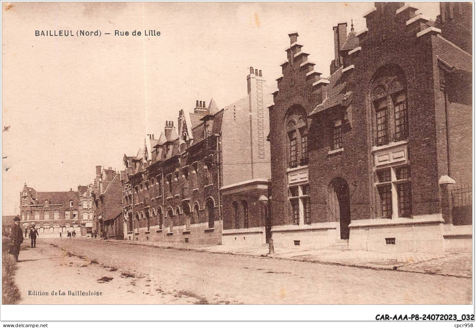 CAR-AAAP8-59-0548 - BAILLEUL - Rue De LILLE - Lille