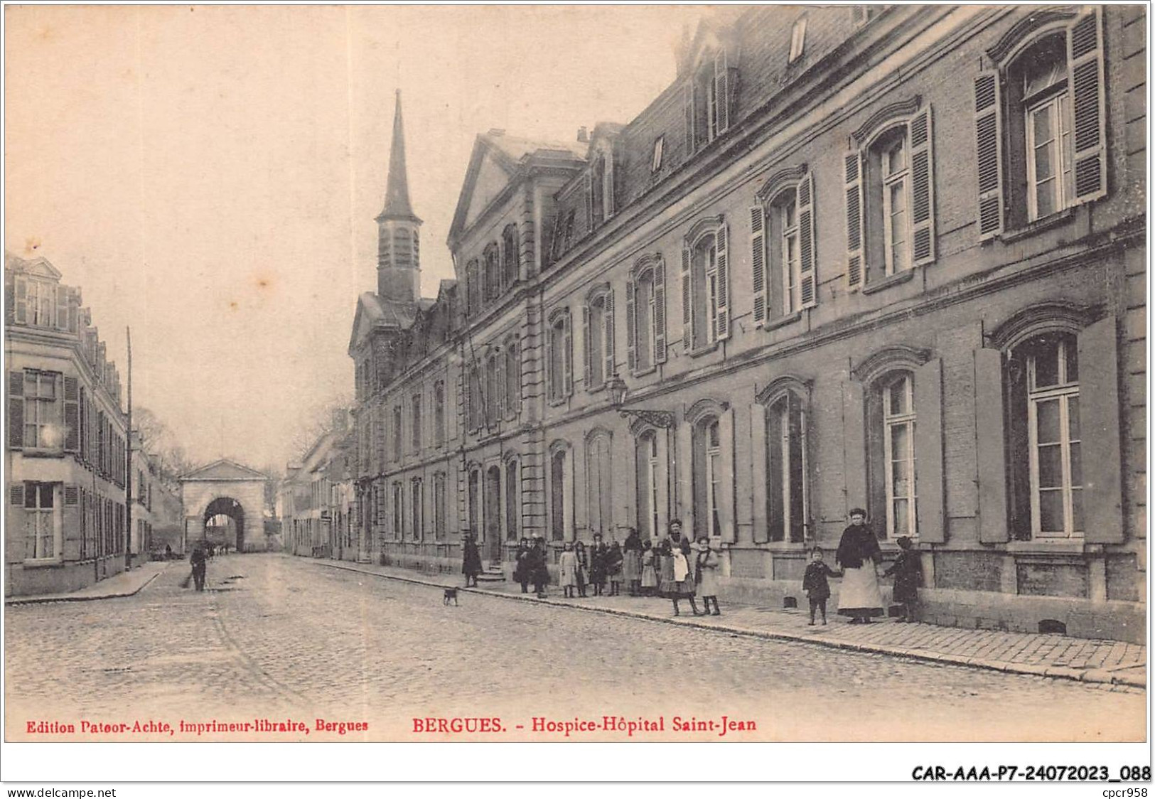 CAR-AAAP7-59-0498 - BERGUES - Hospice Hopital Saint Jean - Bergues