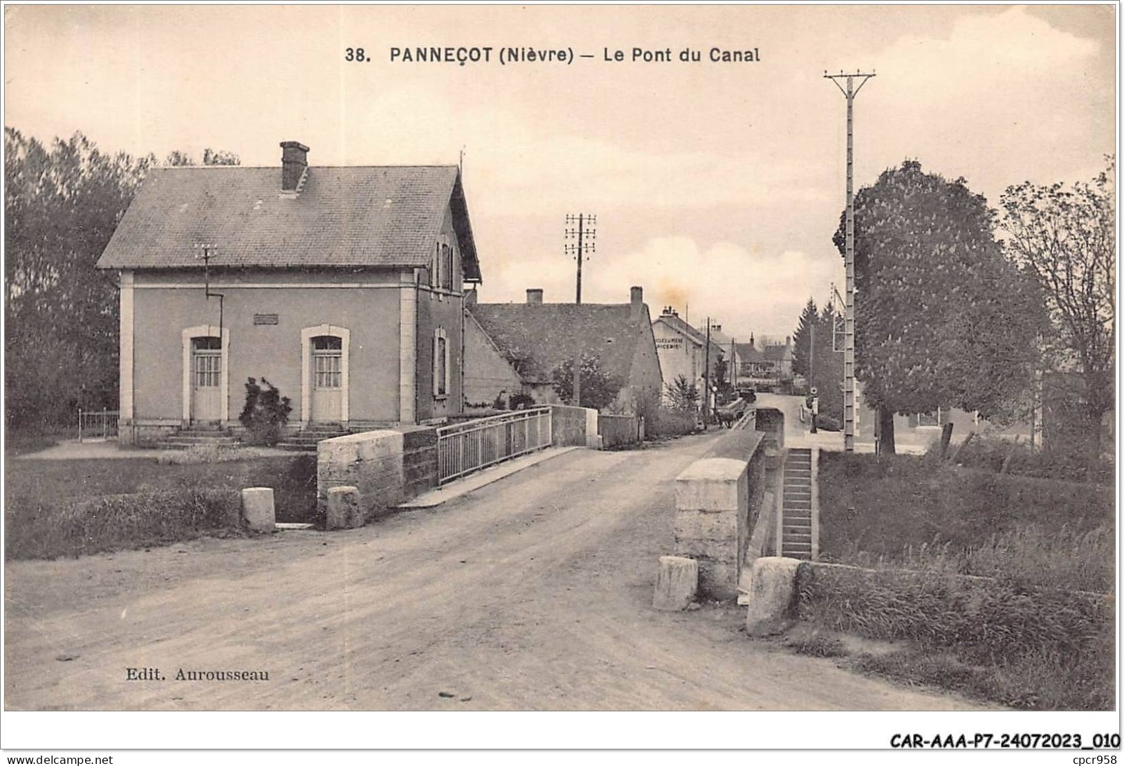 CAR-AAAP7-58-0459 - PANNECOT - Le Pont Du Canal - Autres & Non Classés